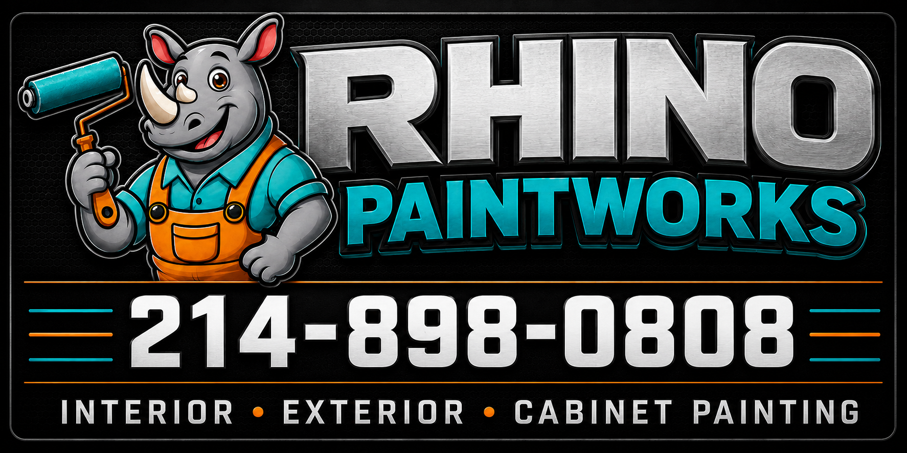 Rhino Paintworks, 214-898-0808, interior, exterior and cabinet painting